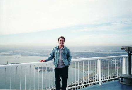 Me on the World Trade Center 2000