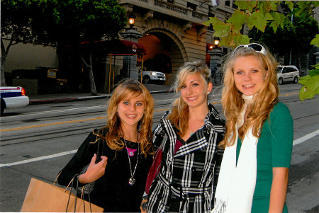 Shopping in SF with cousins