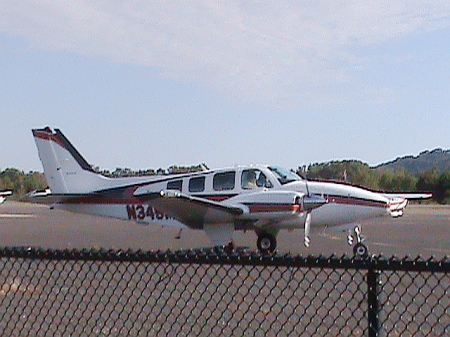 Beechcraft twin engine.