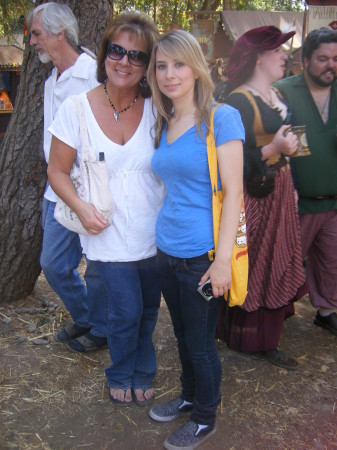 My daughter Julie and I .Sept. 2008