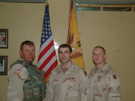 My crew and I: Samarra, Iraq 2005