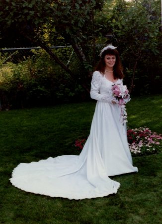 My wedding day in 1988