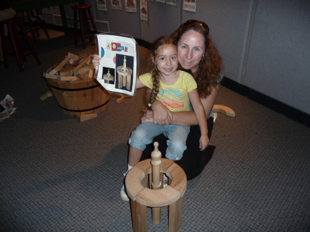 Michaela and Mommy at the Museum