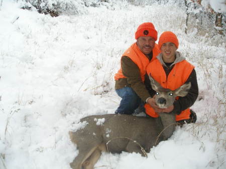 AJ's first hunt