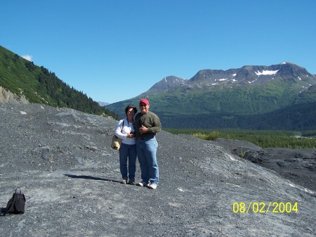 Me and Judy on one of our Hikes.