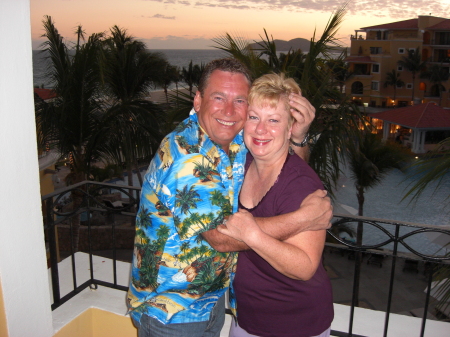 Rick and Shirley on vacation
