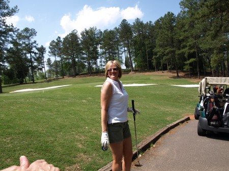 Golfing in Greenville