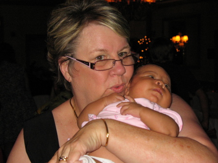 My mom and my granddaughter