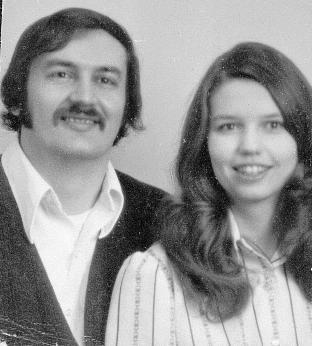 Our engagement picture - 1974