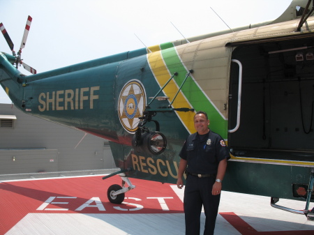 Big LA Sheriff chopper