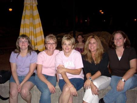 carole,kim,carolyn,me, and joy 2008