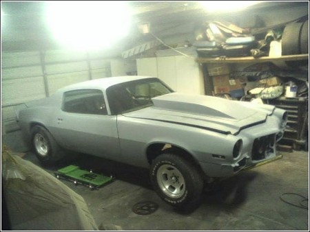 Our 72' camaro almost done