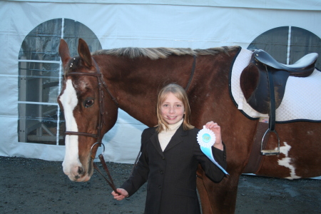 Anastasia at Horse Show