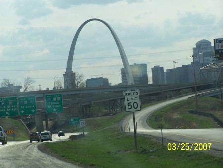 the arch