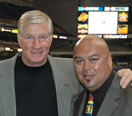 with dallas hall of famer