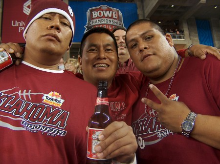 "SOONER" Fans - Fiesta Bowl, Jan 1, 2007