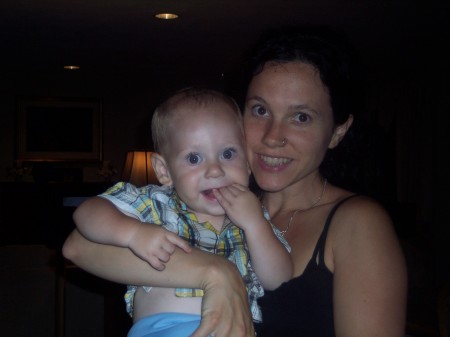 Mommy Amber and her cutie Haden