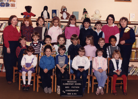 Kindergarten 85-86 Mrs. Pietsch