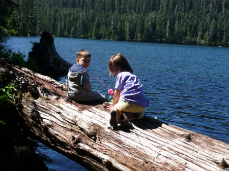 Lake near Mt Hood, Oregon