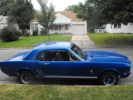 my new toy 1966 mustang