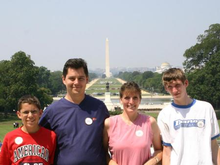 Scott, Mike, Juli, Brad in DC