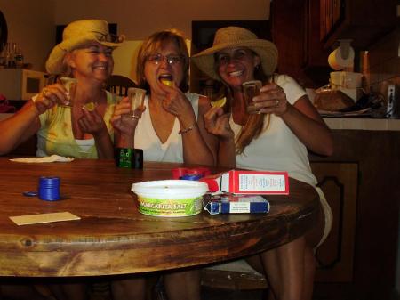 Lemon Drops with Shannon and Kathie (sisters)