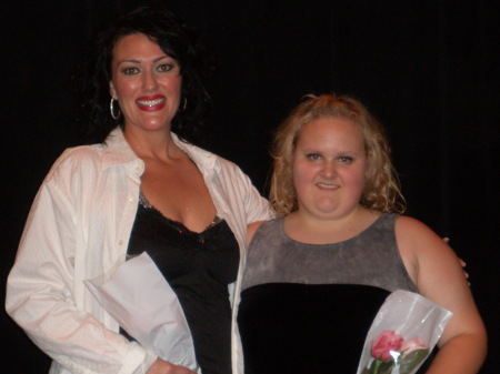 Miss Tricia and Ashley at recital