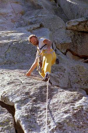 Brian Climbing