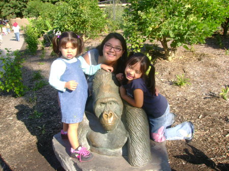 My Girls at the zoo