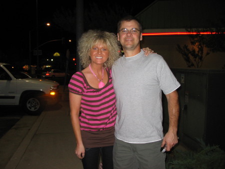 My husband and I in Redding California 9/27/08