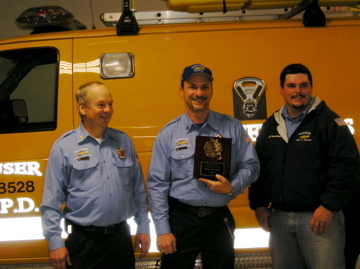 Hauser RFPD Firefighter of the year 2007