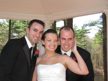 El Tres ninos at the Wedding