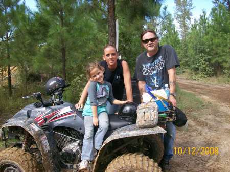 my Husband, Daughter Jenny, G-daughter Hailey