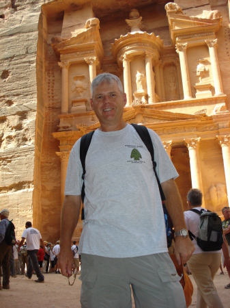 At the Ruins in Petra, Jordan