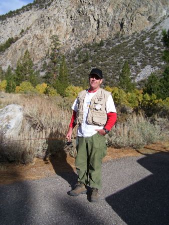 John fishing in the Eastern Sierra 2008