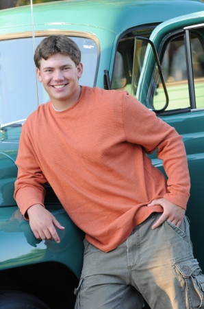My oldest son, Kevin.  One of his senior pics.