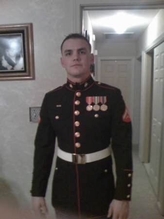 My son Brandon - The Marine