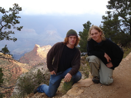 My kids at the Grand Canyon 9/08