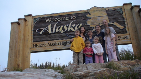 Entering Alaska, after a 2-wk road trip