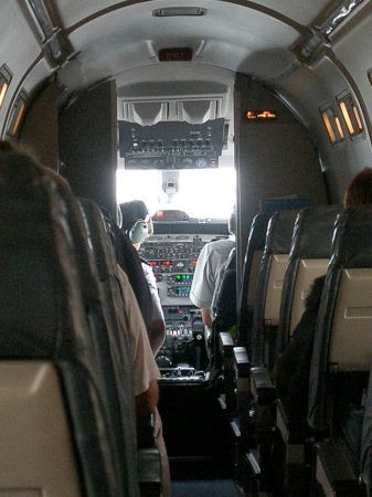 Plane ride up to Whangarei, New Zealand 2008