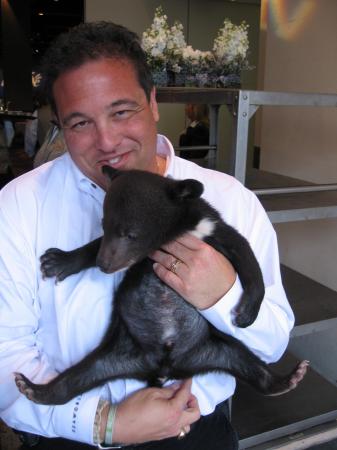 Me with a Baby Bear cub
