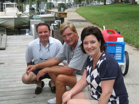 Me with Tracey and Joe in Florida March 08