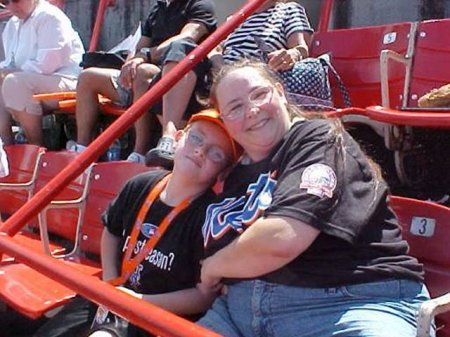 Me and My son at Mets Game 7/10/08