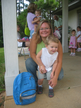 First day of 3 half day preschool