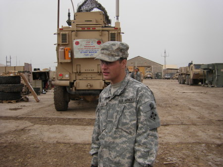 My son Nicholas in Iraq