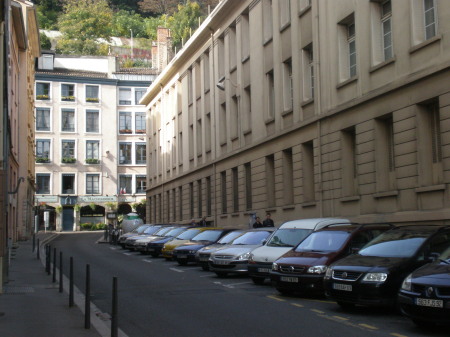 Streets of Lyon South of France