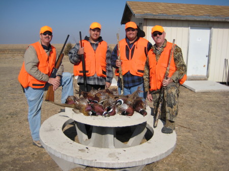 Pheasant Hunting in Kansas, November 2007