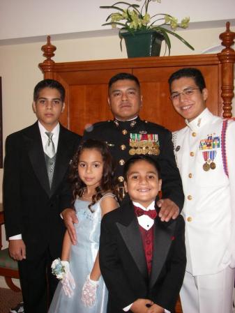 Dad at the Marine Corps Ball