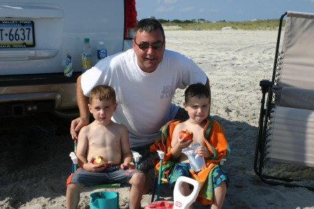 Kurt and his Boys in Brigantine