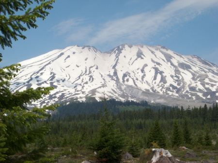 our home , we live at the bottom of " Mt. Hood